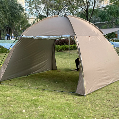 户外防晒天幕凉棚折叠便携野营遮阳篷露营野餐沙滩帐钓鱼简易帐篷