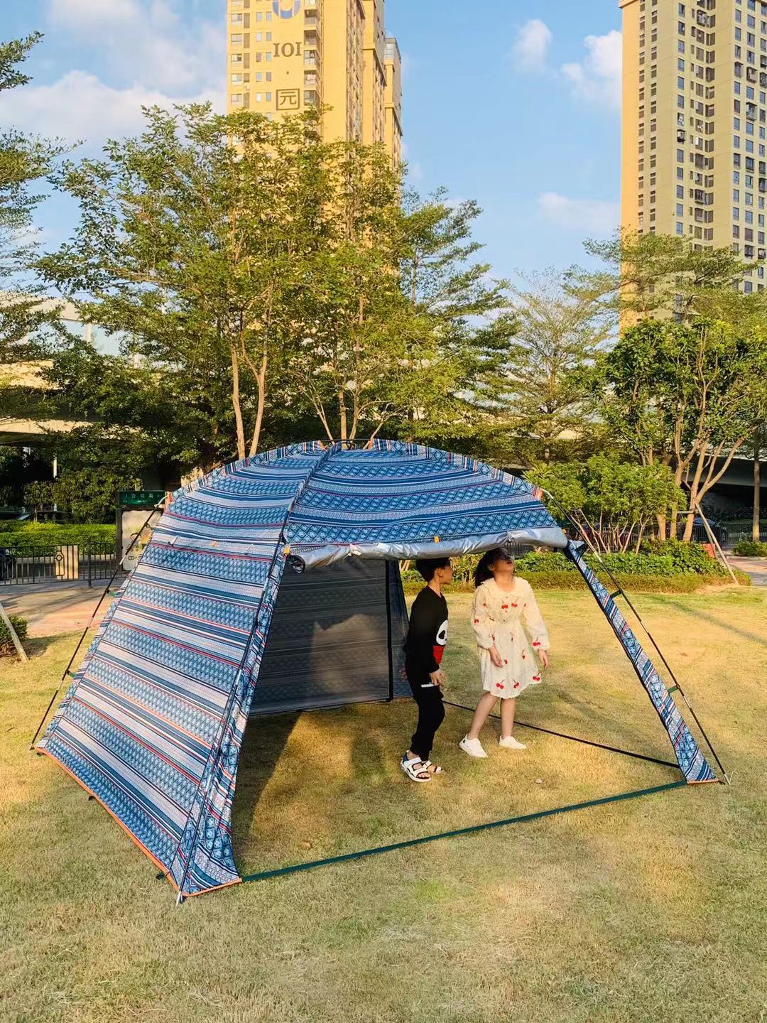 凉棚防晒防雨户外遮阳棚超大沙滩帐篷多人天幕烧烤棚钓鱼帐篷包邮在类目 户外/登山/野营/旅行用品, 帐篷/天幕/帐篷配件, 沙滩帐/钓鱼遮阳帐篷中 - 来自Buy2taobao.com提供专业的淘宝代购服务