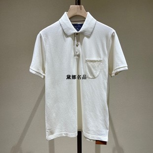 弹力棉质翻领短袖 23春夏男士 Piana Loro FAI0485 POLO衫 现货 正品