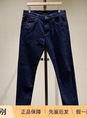 正品现货 Loro Piana 25秋冬男士弹力棉质修身款牛仔裤 FAO4426