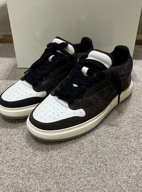 正品现货 Represent 经典款男士全皮系带低帮休闲运动板鞋 M12031