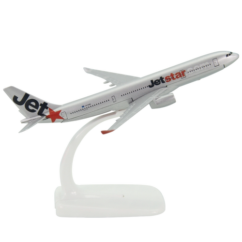 合金飞机模型空客A330Jet star澳大利亚捷星航空客机礼品摆件16cm