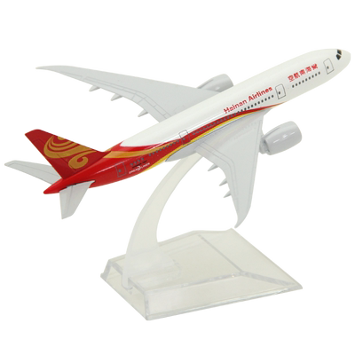 波音b787-8静态仿真14cm飞机模型