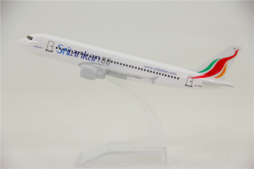 飞机模型 空客A320 斯里兰卡航空 礼品摆件 合金 16厘米