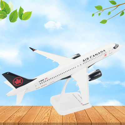 加拿大空客A220拼装ABS飞机模型