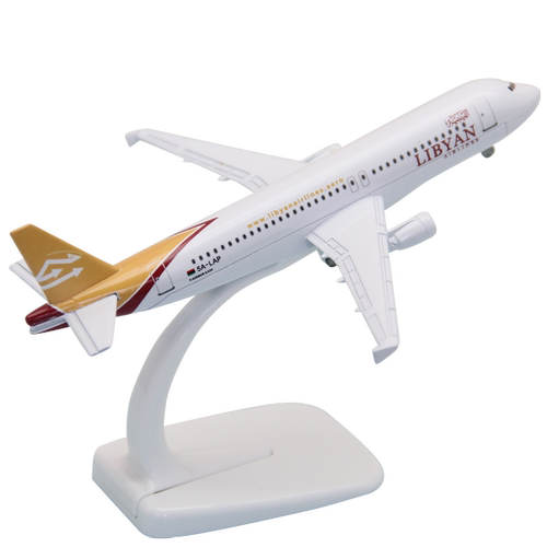 a320利比亚仿真16厘米航空客机