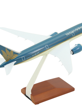 实心锌合金飞机模型30厘米客机航模波音B787-9越南航空1：200