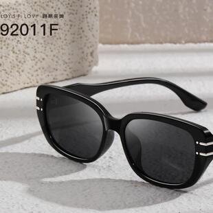 正品新款路易来美太阳镜时尚运动偏光轻便墨镜男女眼镜92011F配片