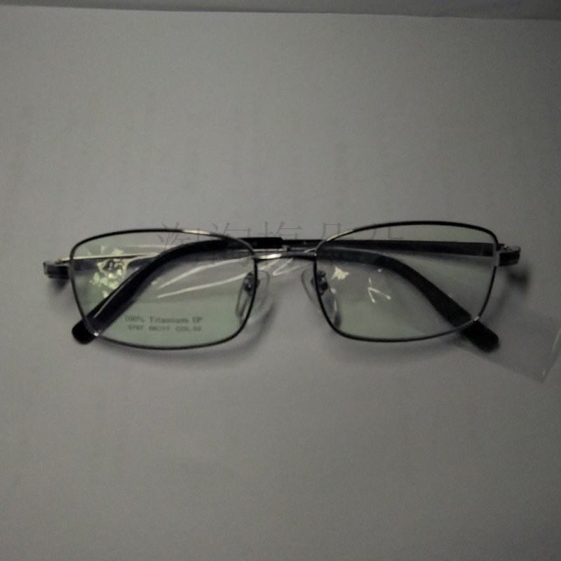 品牌100%纯钛外贸正品近视光学眼镜镜架轻便不易变形0797