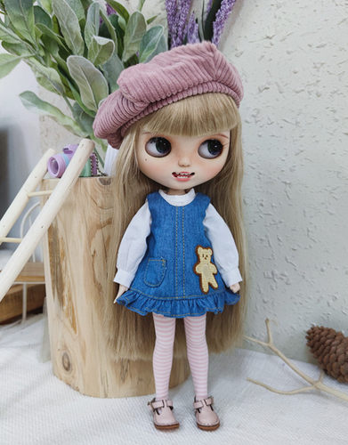 娃衣现货blythe牛仔裙