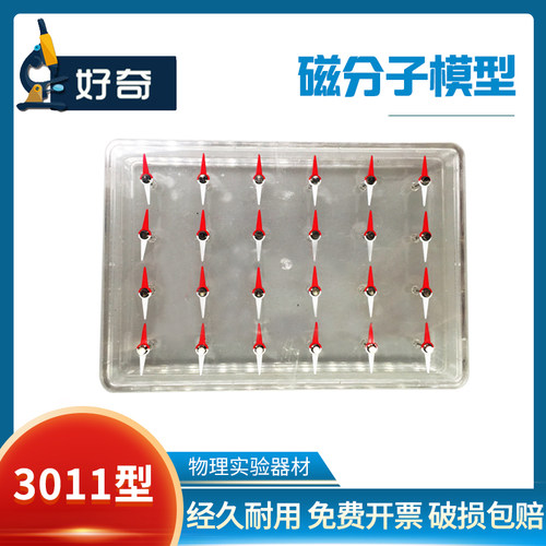 磁分子模型菱形小磁针24只磁感线分布模拟磁体的磁化和退磁现象初中物理电磁学微观磁场效应演示教具 - 封面