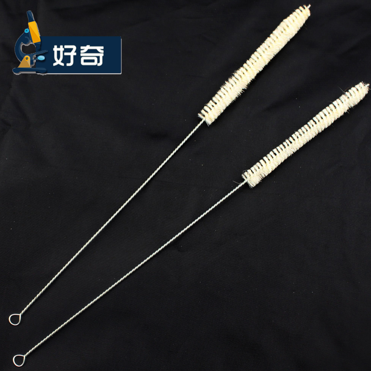 刻度吸管刷 移液管刷 羊毛刷  长28cm 毛长13.5cm 直径1.5cm