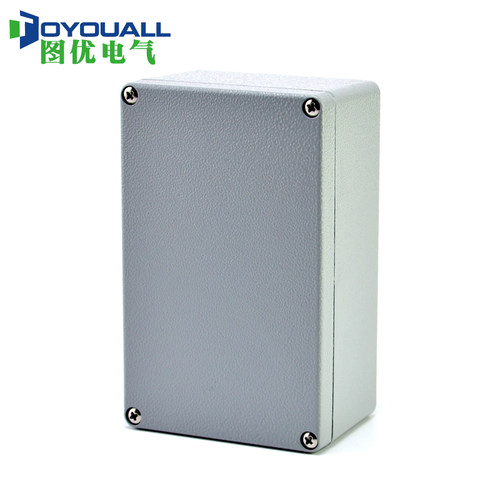 图优135*85*56铸铝防水接线盒户外防水端子盒电源控制外壳按钮盒