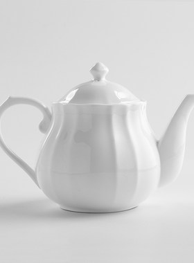 骨质瓷下午茶壶一等品