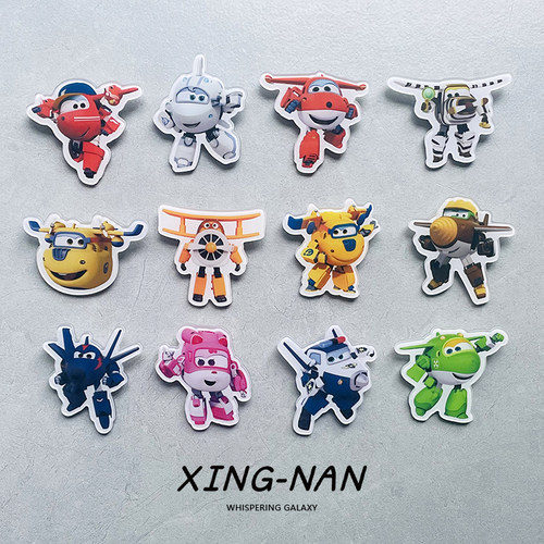 超级飞侠卡通动漫胸针