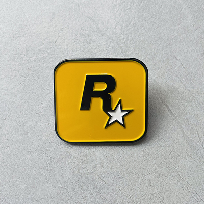 R星游戏周边金属徽章胸针