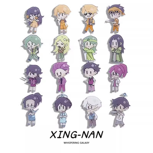 MBTI周边16人型格可爱微章胸针infp学生书包挂件饰品生日礼物徽章