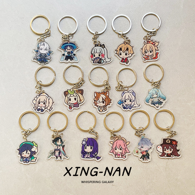 原神卡通游戏动漫亚克力钥匙扣