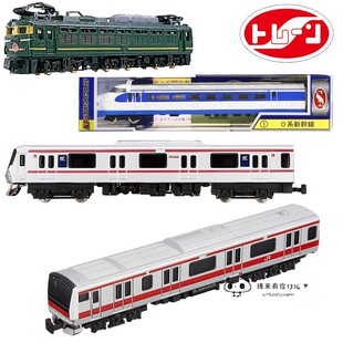 日本trane火车JR新干线动车轨道玩具合金模型N型樱花系列特快列车