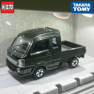 日本进口TAKARA多美卡红白盒系列117号铃木平板运输车 合金车模型