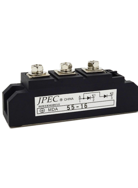 共阳二极管整流管功率模块 MDA55A1600V MDA55-16 上海奇亿