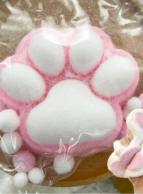 12cm Taba Squeeze Toys Handmade Big FuFu Cat Paw Squishy