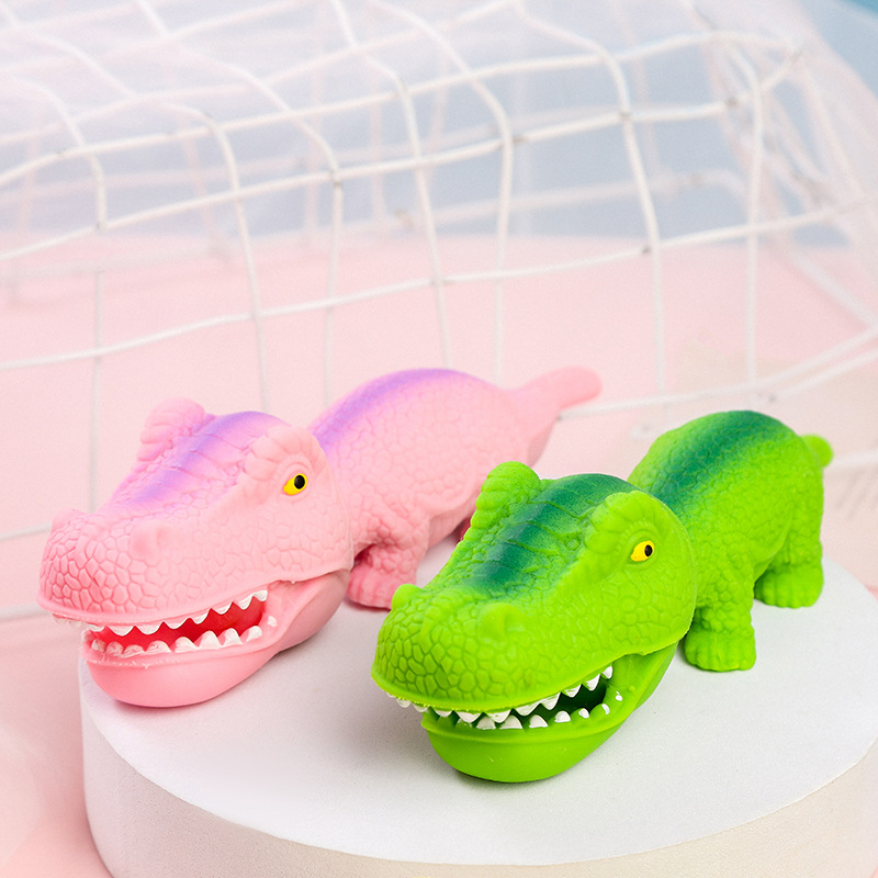 Squishy soft Dinosaur Toys squeeze Stress恐龙拉伸捏捏乐玩具