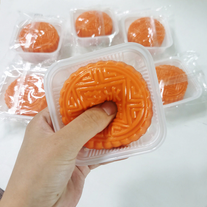 Squishy food moon cake Fidget vent Toy squeezy中秋月饼捏捏乐
