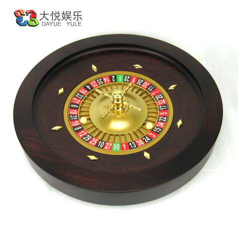 高档实木轮盘俄罗斯转盘45cM直径