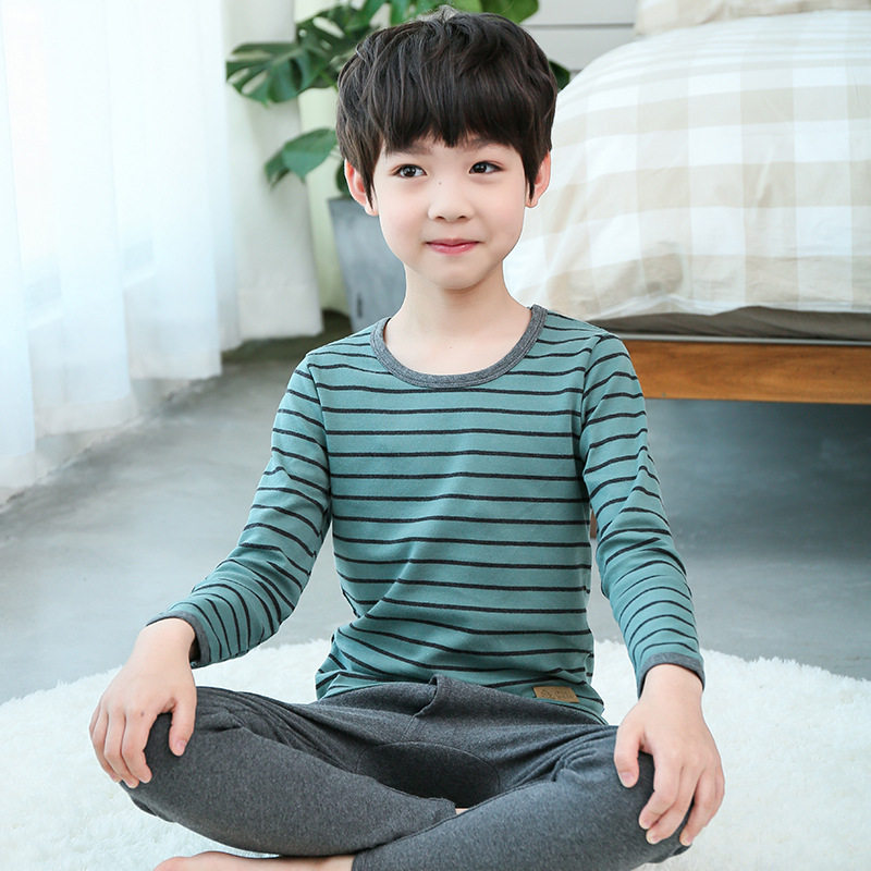 保暖睡衣睡裤全棉秋衣秋裤