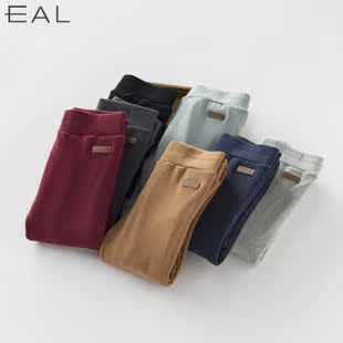 eal女装打底裤加绒加厚保暖