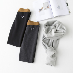 A563 九分裤 EAL韩国东大门冬季 加厚加厚女士保暖打底裤