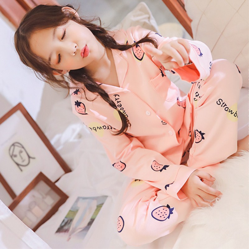 女童睡衣棉质男童套装空调服