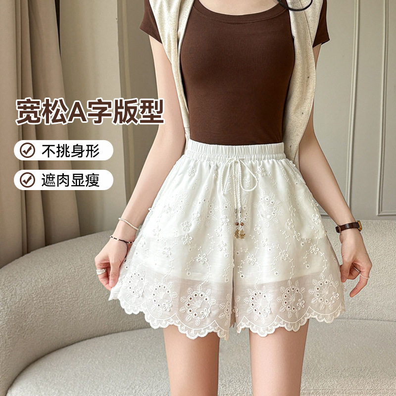 夏季新款短裤女夏外穿休闲立体