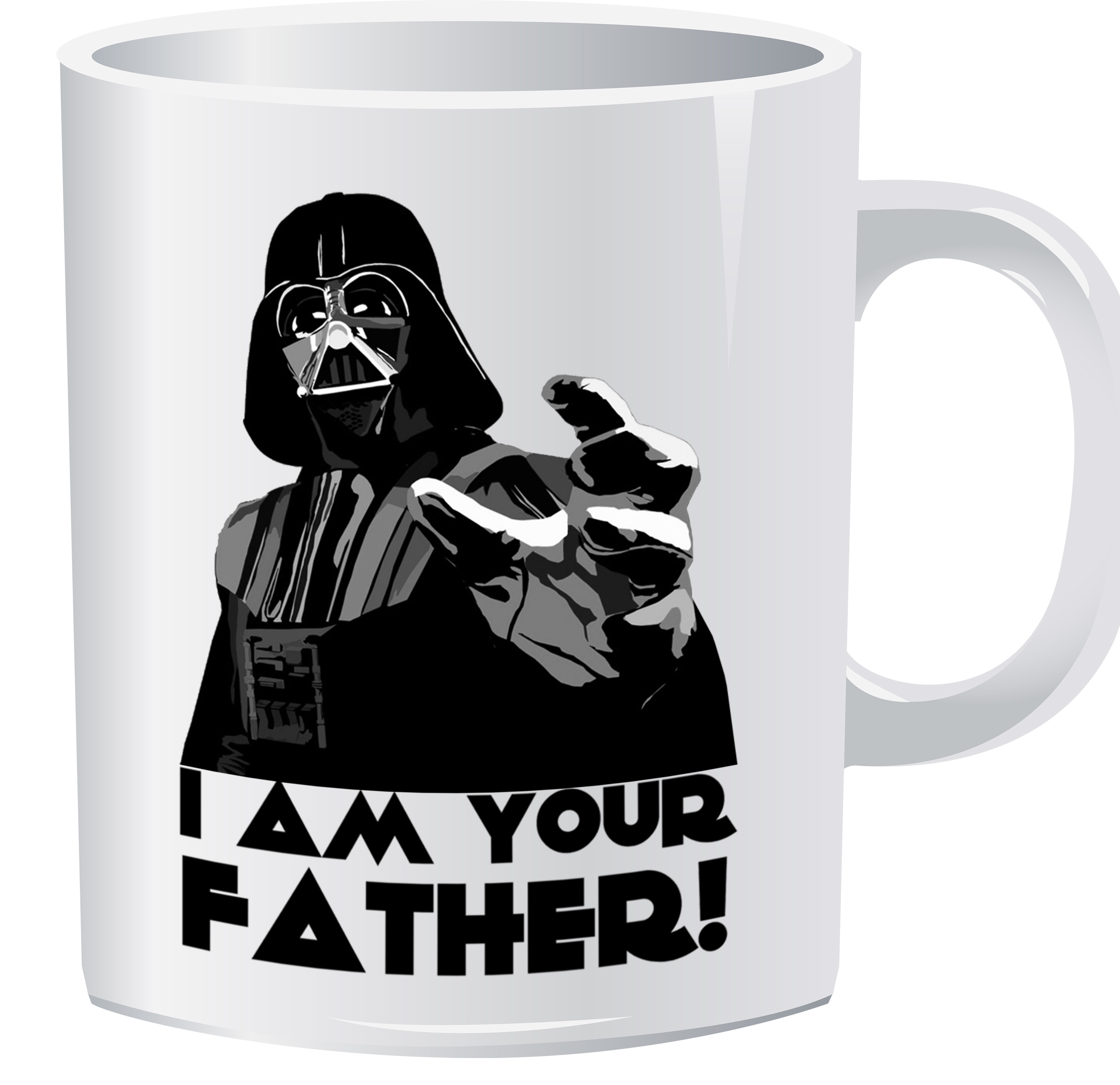 Star Wars黑武士变色杯子Mug陶瓷咖啡马克杯父亲节生日礼物FATHER
