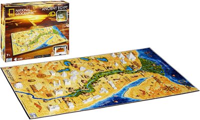 国家地理古埃及4D立体拼图模型
