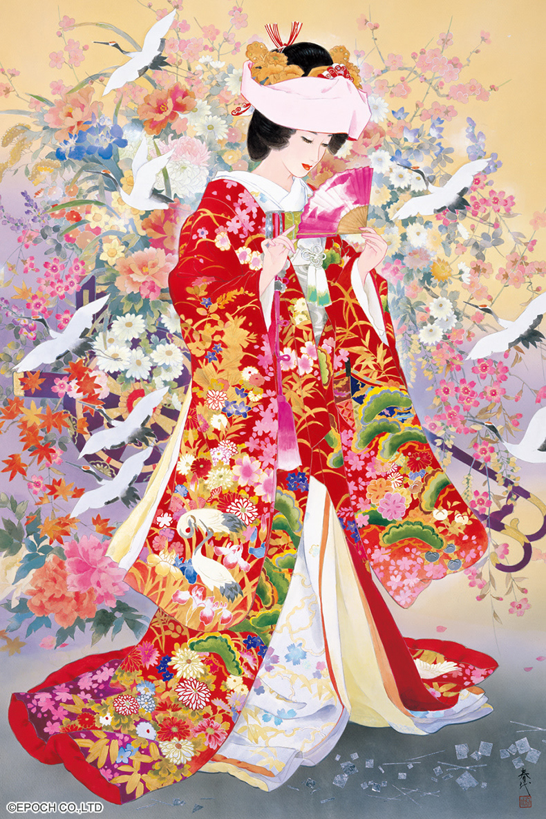 拼图EPOCH日本春代系列减压玩具