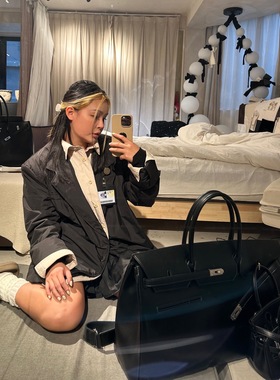 -超纤update- 500mm离家出走去旅行 超大复古托特包 超纤铂金包