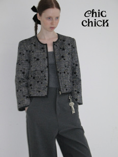 面料海外邮购中 ChicChick时髦小鸡vol18植绒粗呢外套 欢迎订阅