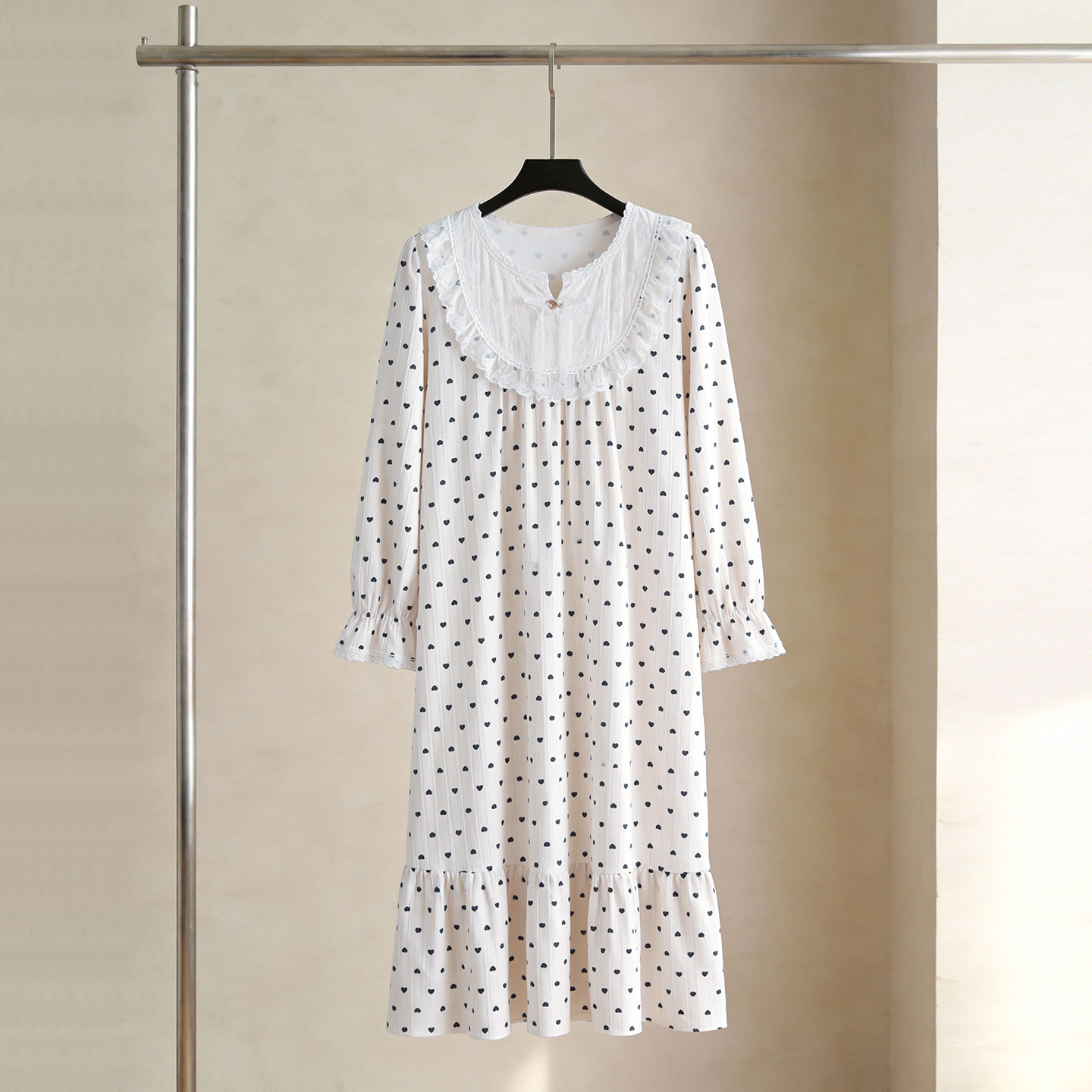 SLEEPTIGHT睡裙女款2026新款春季长裙甜美法式公主风超漂亮睡衣裙