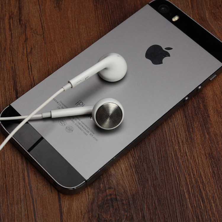 瞬移者耳机平头重低音适用魅族iPhone苹果手机耳塞式耳机线控带麦