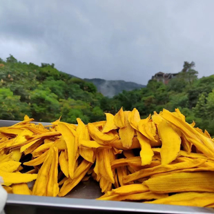 云南手工芒果干潞江坝鹰嘴象牙凯特芒水果干蜜饯孕妇健康零食500g