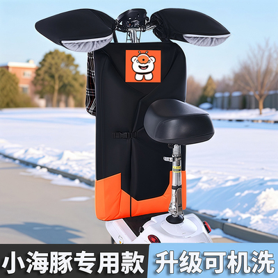 加绒加厚迷你电瓶车分体式小海豚