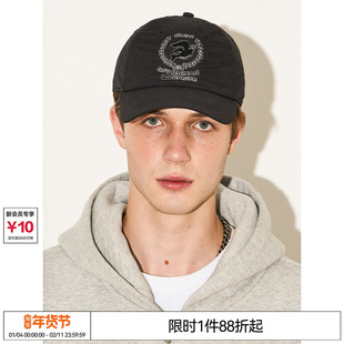 EMPTY REFERENCE 户外复古美式街头白鸽麦穗刺绣修饰脸型棒球帽