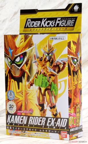 全场特价包邮 假面骑士Zi-O RKF EX-AID 无敌玩家 LV100 人偶