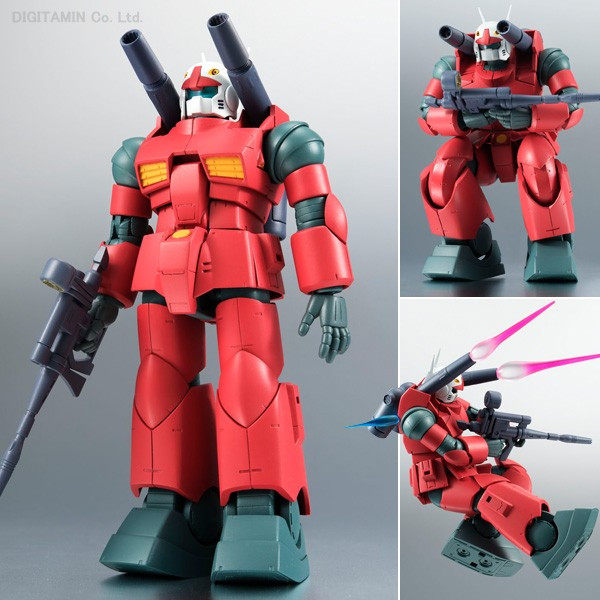 全场特价包邮 Robot魂 203 RX-77-2 钢加农镭射大炮 ANIME