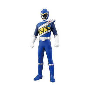 全场特价包邮 兽电战队 强龙者 强龙蓝 软胶 可动人偶 万代 万代