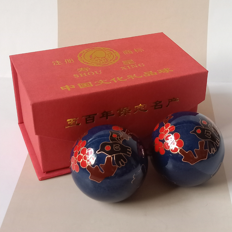 50MM保定铁球健身球中老年运动按摩保健球握转掌心锻炼手球铃音球