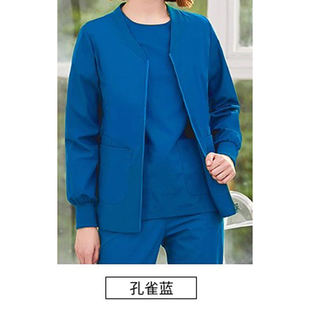 手术室护士服上衣长袖医生工作服洗手衣加厚刷手衣巡回服四季外套
