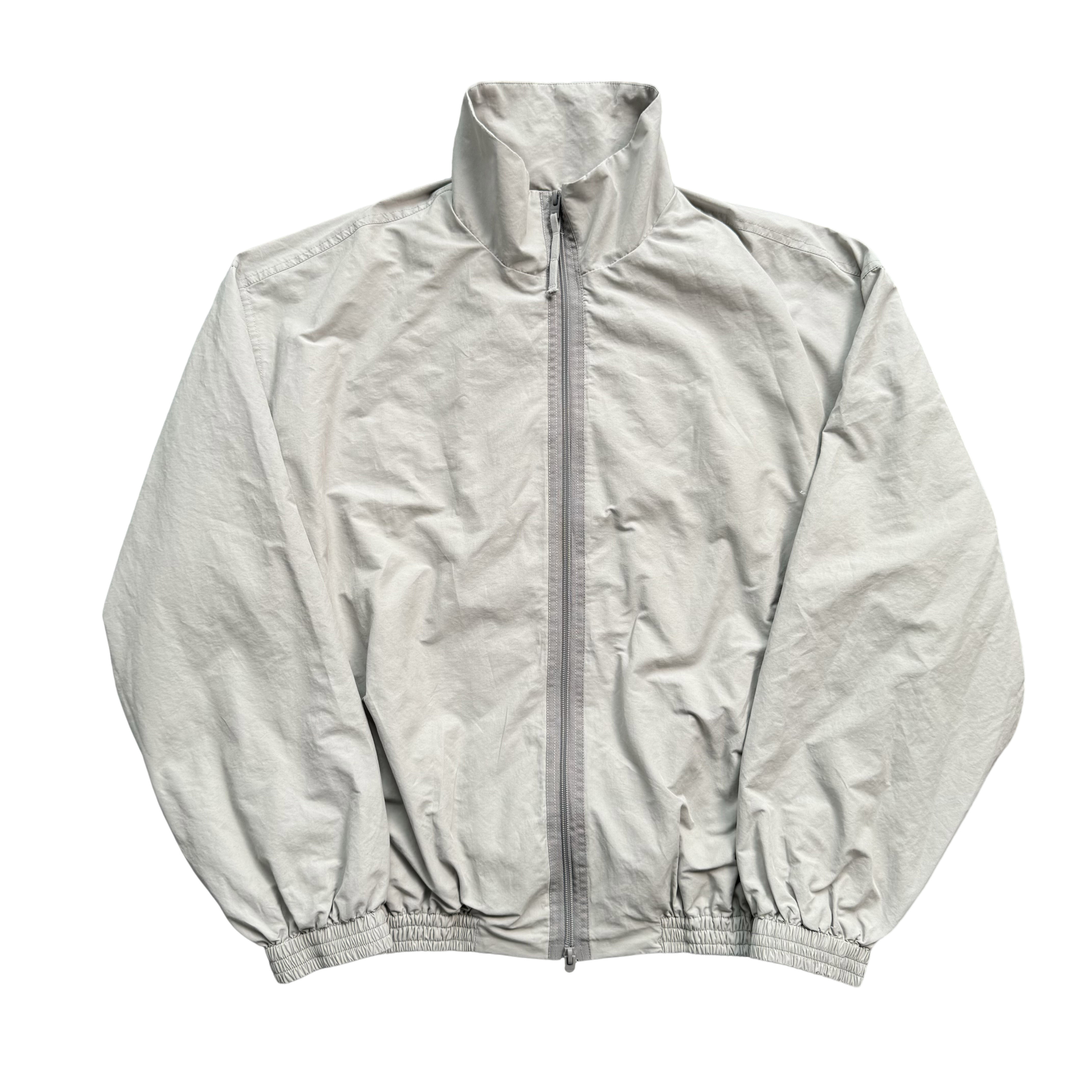 thumbnail for I795 Ac Same Style 25Ss Two-Tone Silhouette Solid Color Loose Casual Hoodless Jacket Unisex